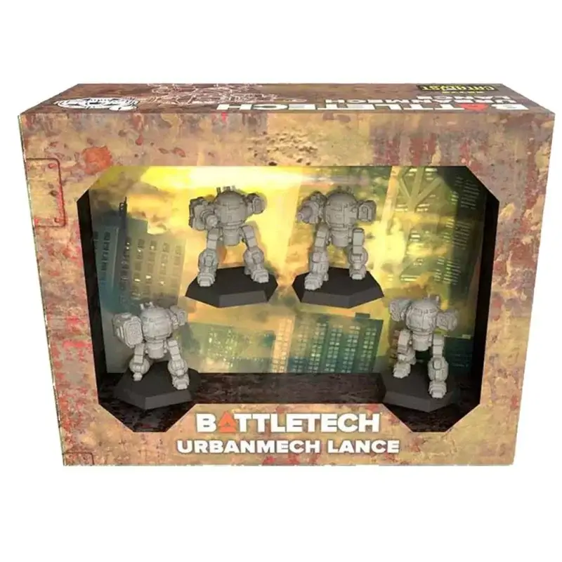 Exclusieve Aanbieding BattleTech UrbanMech Lance Figuurtje