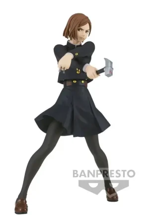 Korting Jujutsu Kaisen koning van kunstenaar figuur Nobara Kugisaki Figuurtje