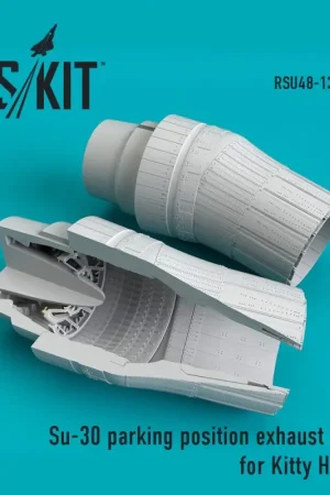 Sukhoi Su-30 uitlaatpijpen voor parkeerpositie (ontworpen voor gebruik met Kitty Hawk-modelkits) Lage Kosten