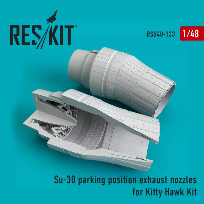Sukhoi Su-30 uitlaatpijpen voor parkeerpositie (ontworpen voor gebruik met Kitty Hawk-modelkits) Lage Kosten