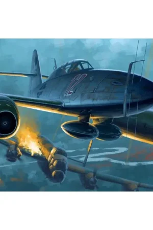Populair Messerschmitt Me 262B-1a/U1 Schaalmodel