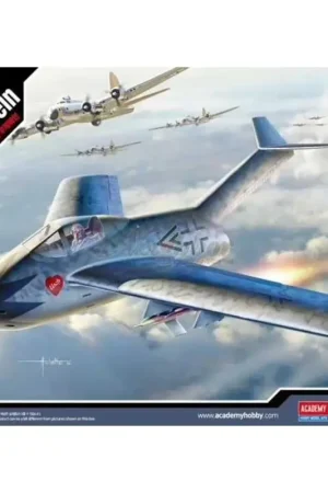 Superprijs Focke-Wulf Ta-183A Huckebein (ex-AMTech en Tamiya) Heruitgave met Cartograf-emblemen voor 5 naoorlogse vliegtuigen, luifelmasker