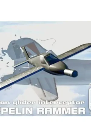 Zeppelin stamper (2pieces) Plastic kit met PE onderdelen (2 KITS IN DE DOOS !!!) Schaalmodel Gereduceerde Prijs
