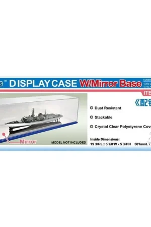 Betaalbaar Vitrine met spiegelvoet 501x149x146mm BxL Accessoire