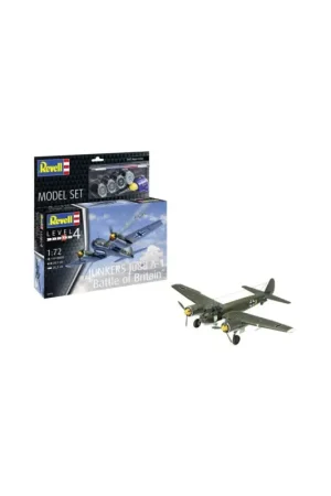 Model Set Junkers Ju88 A-1 "Battle of Britain" Schaalmodel Hoge Kwaliteit