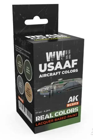 WWII USAAF Aircraft Colors SET Acrylverf Bestel Nu