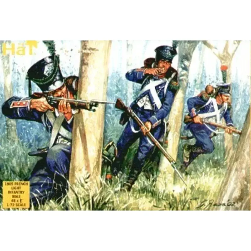 Direct Beschikbaar 1805 French Light Infantry. Figuren