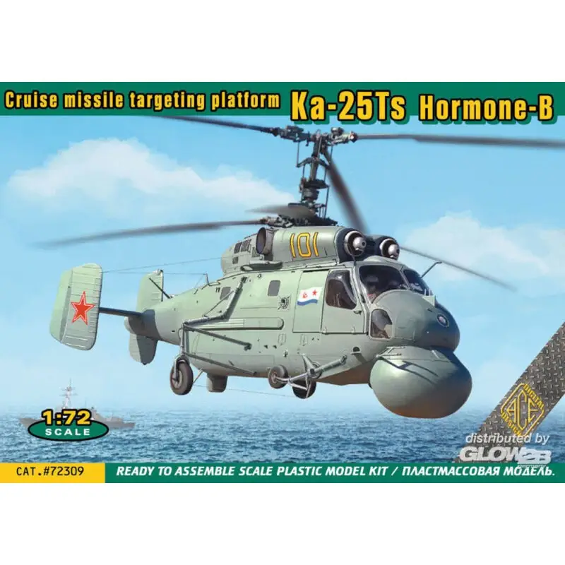Alleen Vandaag Ka-25Ts Hormone-B kruisraket richtplatform Schaalmodel