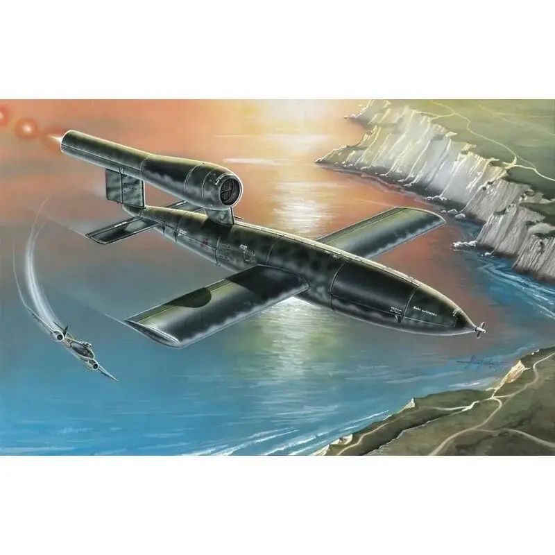 Beperkt Aanbod Fieseler Fi-103 / V-1 Een model van de Duitse onbemande raket, de beruchte V-1 vliegende bom die is ontworpen en wordt gebruikt