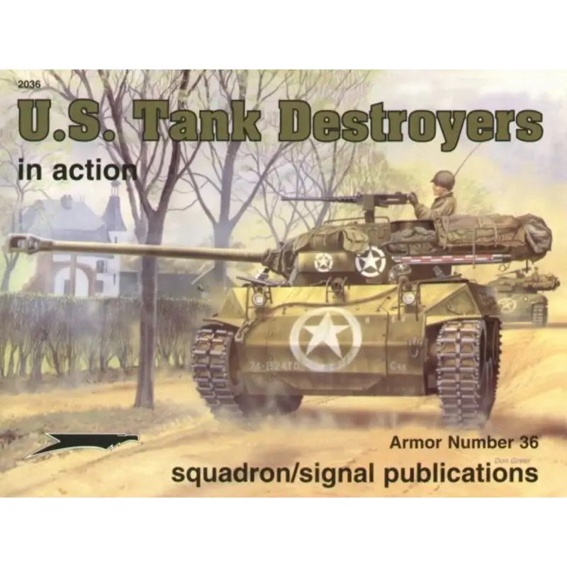 Boek US Tank Destroyers M3 M6 M10 M36 M18 Hellcat (In Action Series) Koop Online