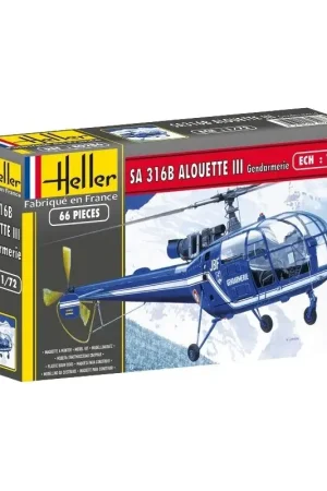 Alouette III French Police 1:72 Schaalmodel Laatste Versie