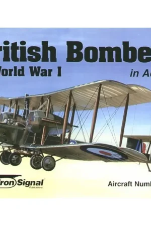 Seizoensaanbieding Boek British Bombers of WWI (In Action Series)