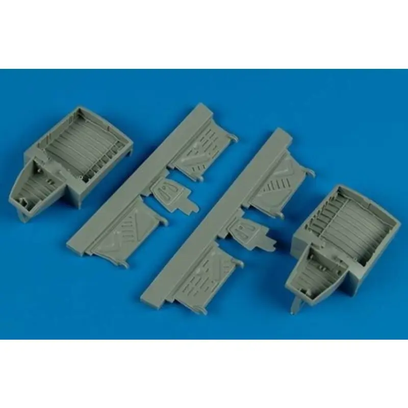 Gratis Retour Vought F4U-7 Corsair wheel bay (toebehoren voor modelbouwsets van Hasegawa) Accessoire