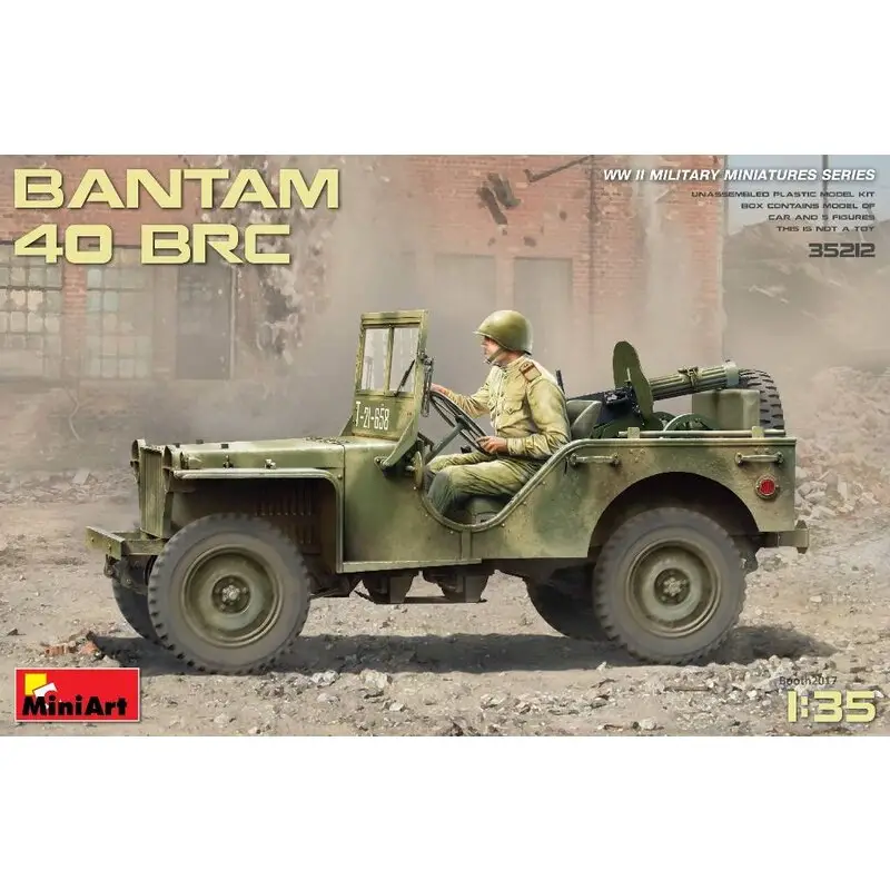 Lage Kosten Bantam 40 BRC Schaalmodel