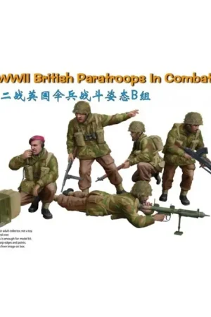 WWII British Paratroops In Combat serie B Figuren Koop Online