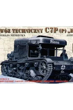 Klara C7P German Recovery Vehicle with photo-etched parts Schaalmodel Populair
