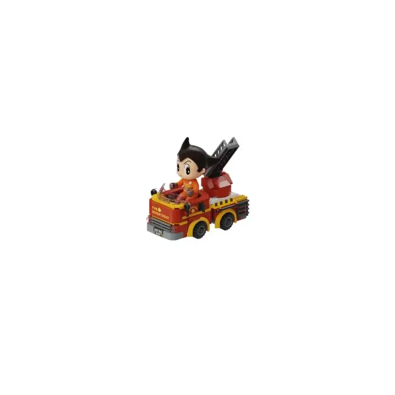 Astro Boy Fire Engine Building Set 13cm Speciale Aanbieding