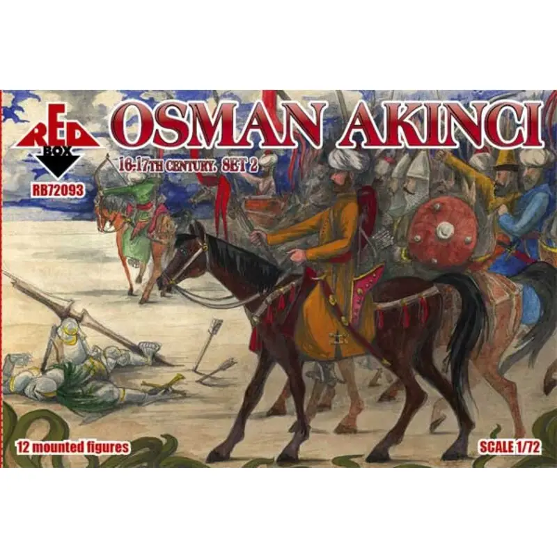 Osman Akıncı 16-17 century. Set 2 Figuren Populair