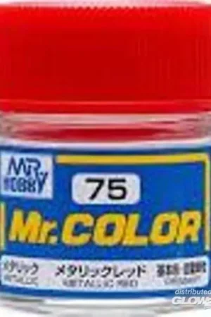 Mr Hobby -Gunze Mr. Color (10 ml) Metallic Red Acrylverf Alleen Vandaag