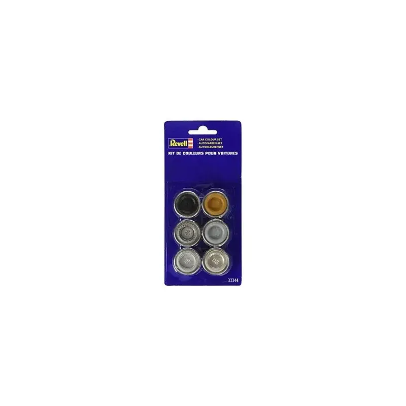 Revell 32.344 email kleur autos x 6 pots Acrylverf Betrouwbaar