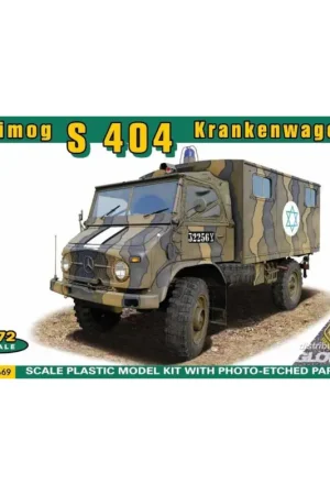 Koop Vandaag Unimog S 404 Hospital Vehicle Schaalmodel