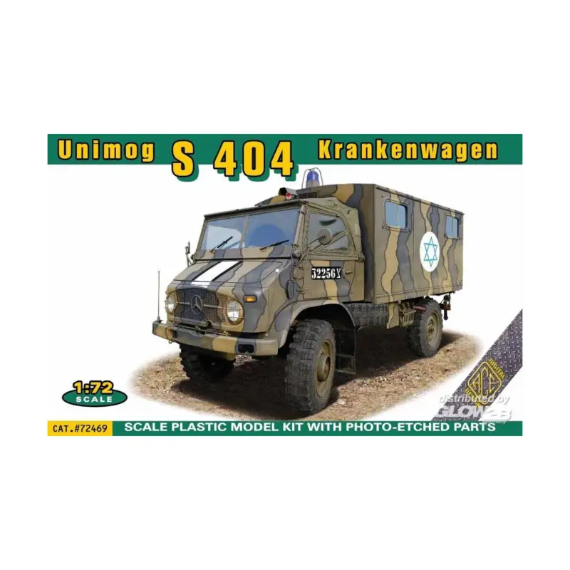 Koop Vandaag Unimog S 404 Hospital Vehicle Schaalmodel