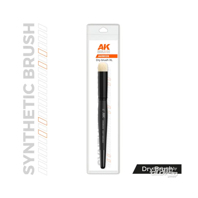 Ak synthetic dry brush - xl Pincetten Shop Nu