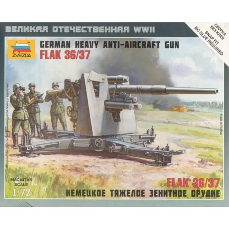 German 88mm Flak 36/37 Schaalmodel Shop Nu