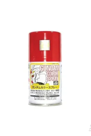 Mr Hobby -Gunze Gundam Color Spray (10ml) MS Red Acrylverf Laatste Versie