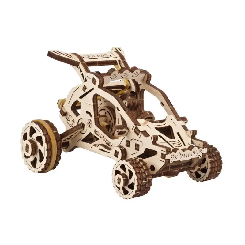 Weekendaanbieding UGEARS mechanische modellen: DESERT BUGGY 11,5 x 9,5 x 9,5 cm Bouwmodell
