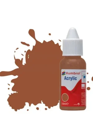 Op = Op No 70 Brick Red Matt 14 mL Acrylverf