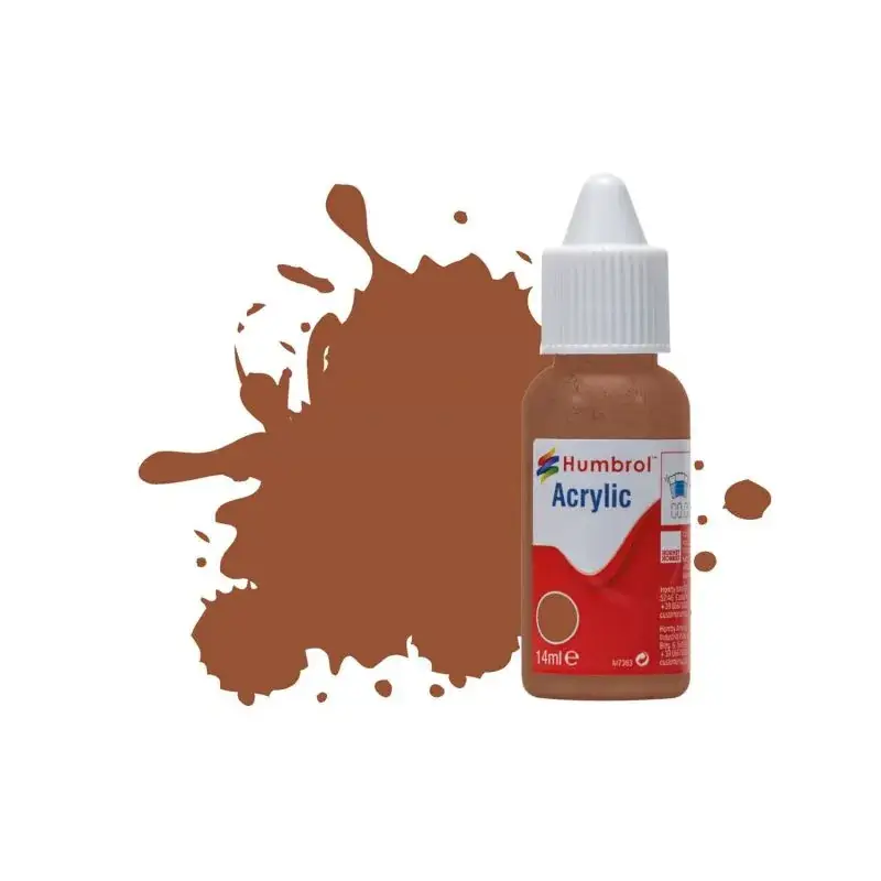 Op = Op No 70 Brick Red Matt 14 mL Acrylverf