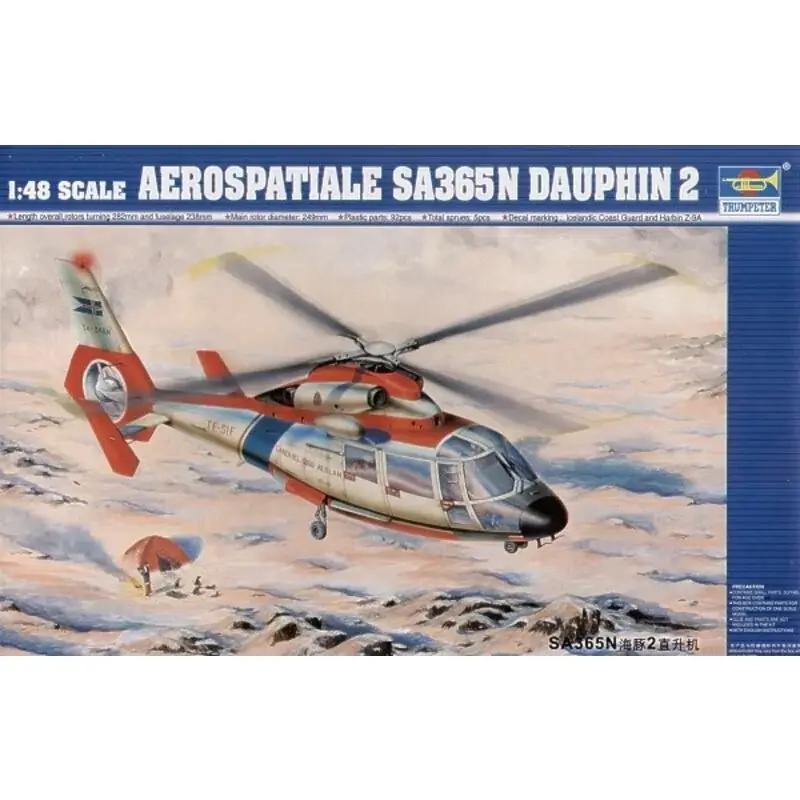 Aerospatiale SA 365N DAUPHIN 2 Schaalmodel Snelle Levering