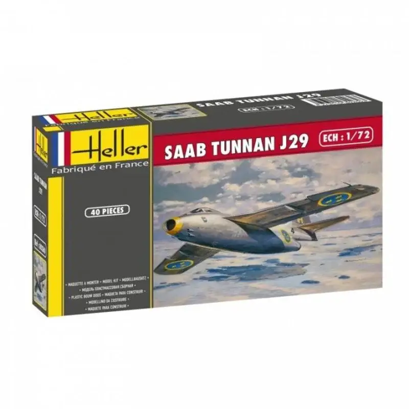 Veilige Betaling Saab J29 Tunnan Schaalmodel