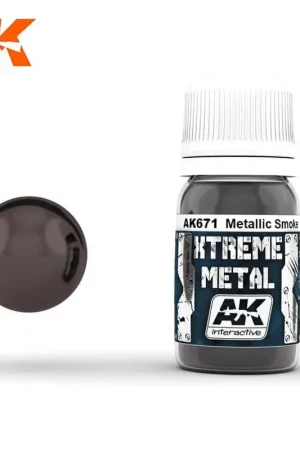 XTREME METALEN METALLIC SMOKE 30ml Acrylverf Voordeelprijs