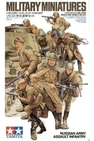 Russian Army Assault Infantry 12 figures from 1943/45 Figuren Actieprijs