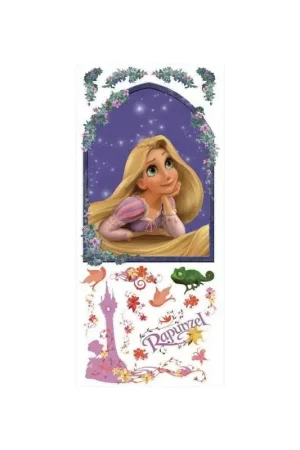 Direct Beschikbaar Disney Medium Muurstickers Tangled Rapunzel 46x101cm