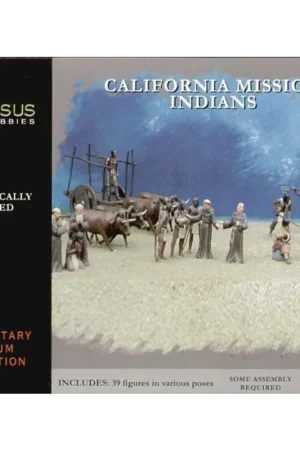 Finale Uitverkoop Californian Mission Indians Figuren