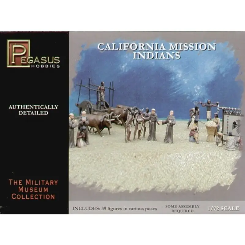 Finale Uitverkoop Californian Mission Indians Figuren