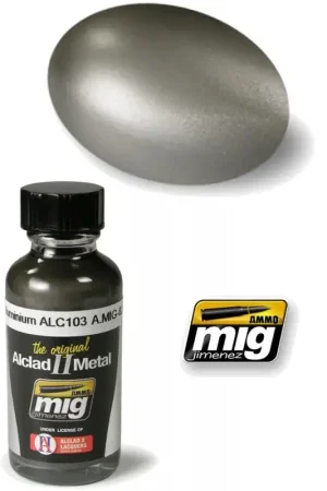 Alclad ii metaal donker aluminium 8203 Acrylverf Direct Verzonden