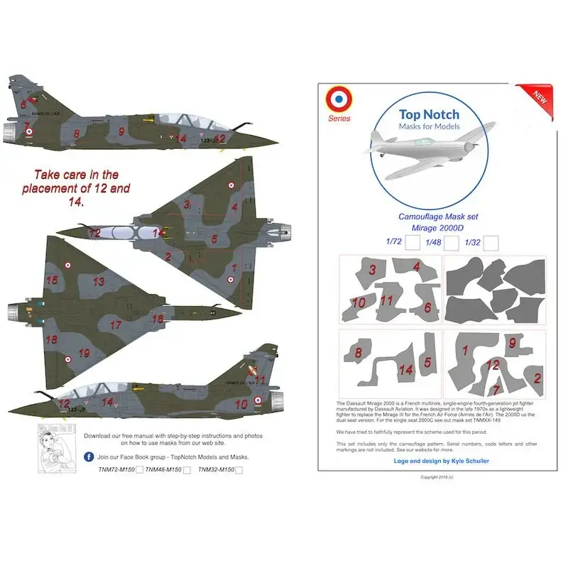 Bestseller Dassault Mirage 2000D-serie Kits Kitty Hawk Accessoire