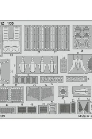Exclusieve Aanbieding Bell AH-1Z Haaienmond Haaienmond 1/35 (ontworpen om te worden gebruikt met Academy-kits)