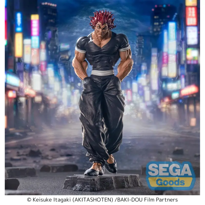 BAKI-DOU - Yujiro Hanma - Luminasta Figure 25cm Figuurtje Aanbieding