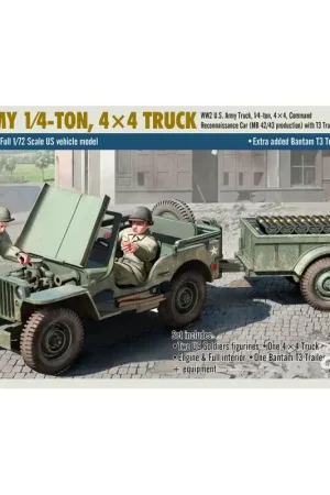 Us army 1?4?ton, 4×4 truck Figuren Seizoensaanbieding