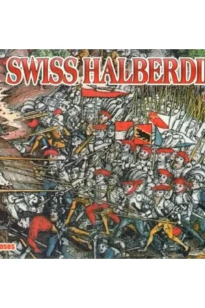 Nieuw Zwitserse hellebaardiers 16e eeuw Figuren