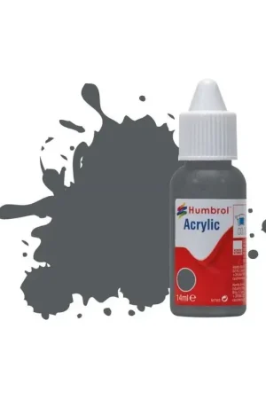 Seizoensaanbieding No.125 US Dark Grey Matt 14 mL Acrylverf