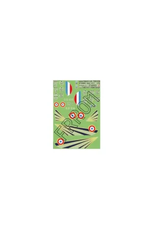 Frrom fr0x09 model planes decals stamps sv4 stamps (a7) 1/72 Laatste Kans