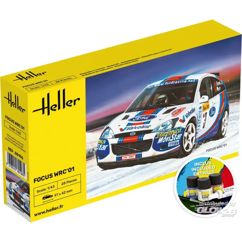 STARTPAKKET Focus WRC'01 Schaalmodel Nu Kopen