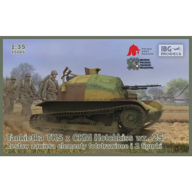 Koop Vandaag TKS Polish Tankette met machinegeweer (inclusief 2 figuren) (voor release in juli)