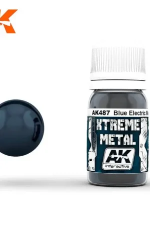 Tijdelijk Beschikbaar Xtreme metal metallic blue 30ml Acrylverf